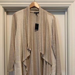 NWT Robert Kitchen Canada Linen Cardigan size L Large